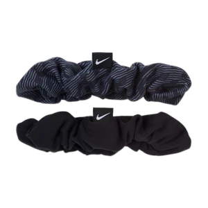 Gumki do włosów Nike Dri-FIT (2 szt.) - Czerń