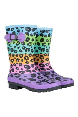 Gumowe kalosze dziecięce średniej wysokości - Blue Mountain Warehouse