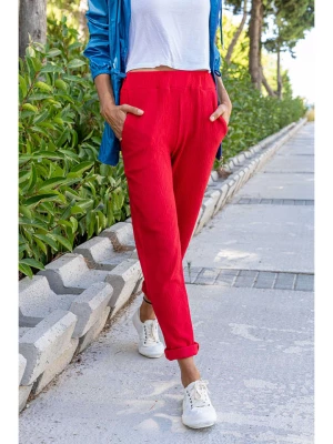 Gunes Kizi Spodnie w kolorze czerwonym rozmiar: 40
