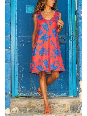 Gunes Kizi Sukienka w kolorze czerwono-niebieskim rozmiar: 36