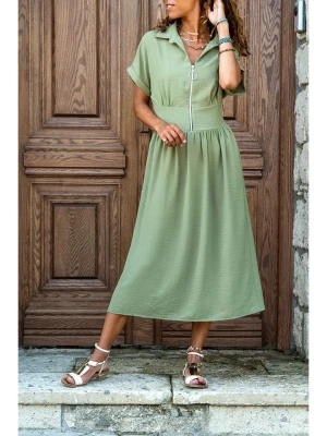 Gunes Kizi Sukienka w kolorze zielonym rozmiar: 36