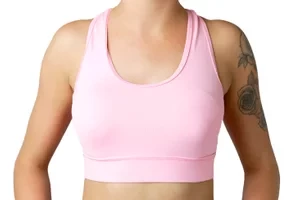 GymHero Bra PINK-SPORT, Damskie, Różowe, biustonosze sportowe, poliester, rozmiar: M