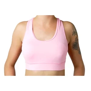 GymHero Bra PINK-SPORT, Damskie, Różowe, biustonosze sportowe, poliester, rozmiar: M