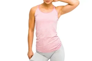 GymHero L.A Classic Basic Tee MAUVE-TEE, Damskie, Fioletowe, t-shirty, poliamid, rozmiar: L