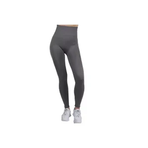 GymHero Push Up Leggings 760-GREY, Damskie, Szare, leginsy, poliamid, rozmiar: L