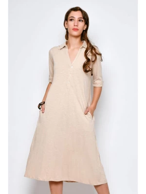 H.H.G. Sukienka w kolorze beżowym rozmiar: M