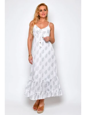 H.H.G. Sukienka w kolorze biało-błękitnym rozmiar: XL