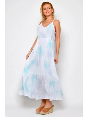 H.H.G. Sukienka w kolorze biało-błękitnym rozmiar: XL