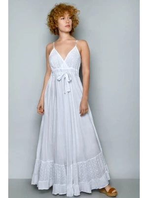 H.H.G. Sukienka w kolorze białym rozmiar: L