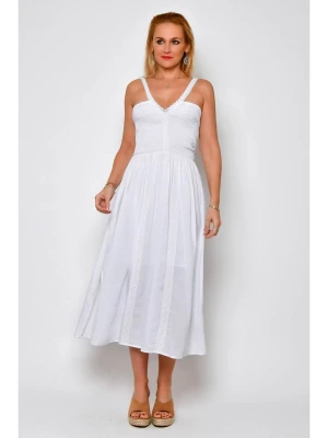 H.H.G. Sukienka w kolorze białym rozmiar: M