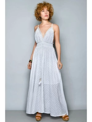 H.H.G. Sukienka w kolorze białym rozmiar: S