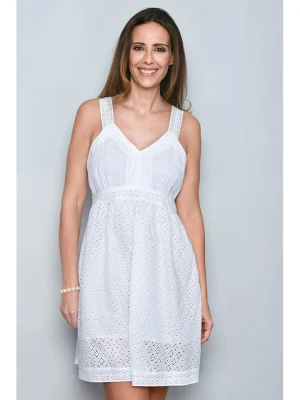 H.H.G. Sukienka w kolorze białym rozmiar: M