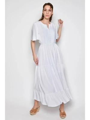 H.H.G. Sukienka w kolorze białym rozmiar: XL