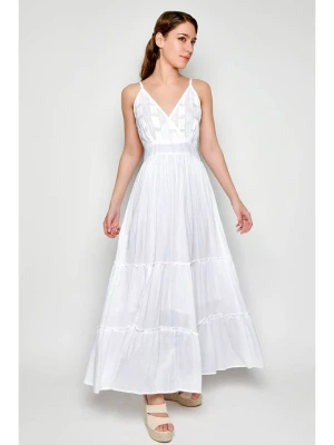 H.H.G. Sukienka w kolorze białym rozmiar: M