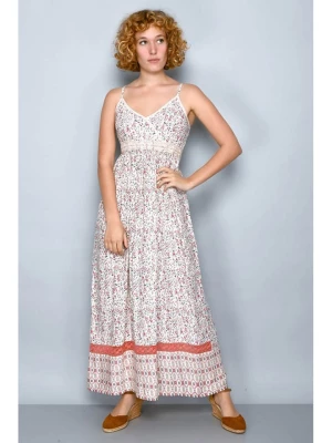 H.H.G. Sukienka w kolorze białym ze wzorem rozmiar: L