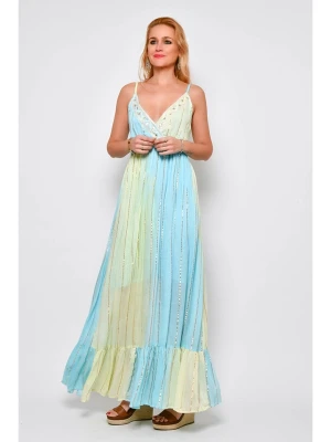 H.H.G. Sukienka w kolorze błękitno-zielonym rozmiar: L