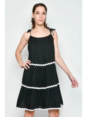 H.H.G. Sukienka w kolorze czarno-białym rozmiar: L