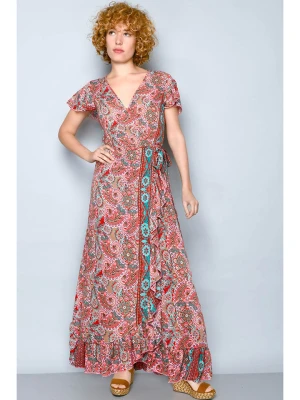 H.H.G. Sukienka w kolorze jasnoróżowym ze wzorem rozmiar: S