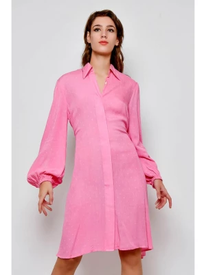 H.H.G. Sukienka w kolorze różowym rozmiar: M