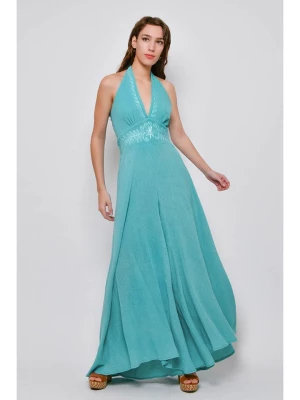 H.H.G. Sukienka w kolorze turkusowym rozmiar: onesize