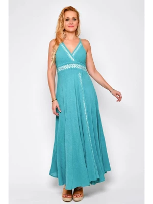 H.H.G. Sukienka w kolorze turkusowym rozmiar: onesize