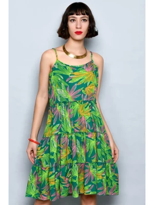 H.H.G. Sukienka w kolorze zielonym rozmiar: L