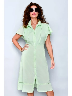 H.H.G. Sukienka w kolorze zielonym rozmiar: S