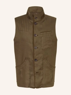 Habsburg Kamizelka Ludowa Kerscheneck Z Lnem gruen