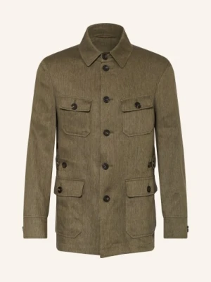 Habsburg Koszula Wierzchnia Typu Overshirt Freistritz Z Lnu gruen