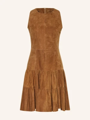 Habsburg Sukienka Skórzana Lichtenfeld braun