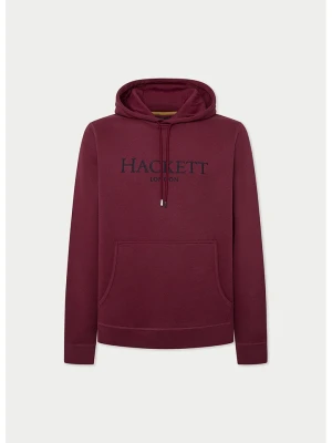 Hackett London Bluza w kolorze bordowym rozmiar: XL