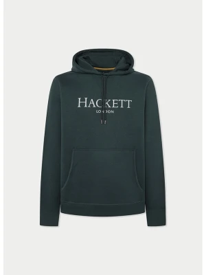 Hackett London Bluza w kolorze ciemnozielonym rozmiar: L