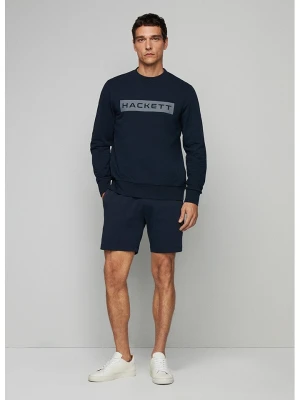 Hackett London Bluza w kolorze granatowym rozmiar: XL