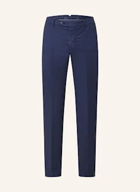 Hackett London Chinosy Extra Slim Fit blau