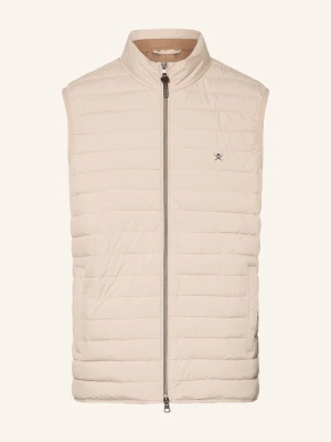 Hackett London Kamizelka Pikowana Gilet beige
