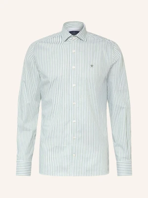 Hackett London Koszula O Kroju Tailored Fit gruen