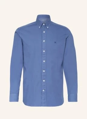 Hackett London Koszula Oxford Slim Fit blau
