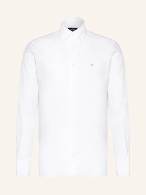 Hackett London Koszula Oxford Slim Fit weiss BIAŁY