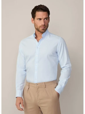 Hackett London Koszula - Regular fit - w kolorze błękitnym rozmiar: M