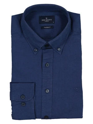 Hackett London Koszula - Tailored fit - w kolorze granatowym rozmiar: L