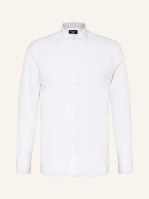 Hackett London Koszula Tailored Fit Z Lnem weiss