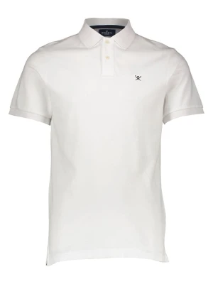 Hackett London Koszulka polo w kolorze białym rozmiar: 3XL