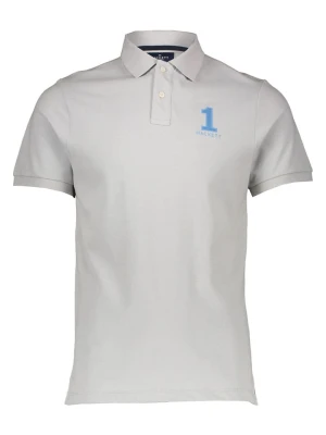 Hackett London Koszulka polo w kolorze jasnoszarym rozmiar: M