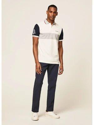 Hackett London Koszulka polo w kolorze kremowym rozmiar: XXL