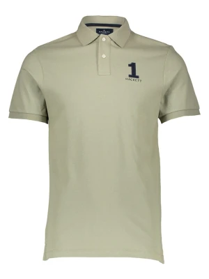 Hackett London Koszulka polo w kolorze zielonym rozmiar: S