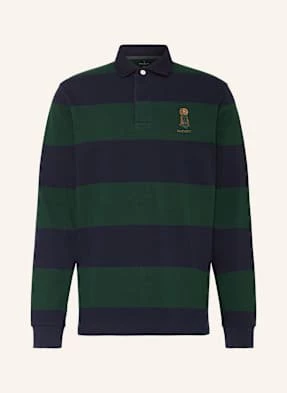 Hackett London Koszulka Polo Z Dżerseju Harry blau