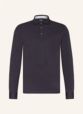 Hackett London Koszulka Polo Z Dżerseju Slim Fit blau