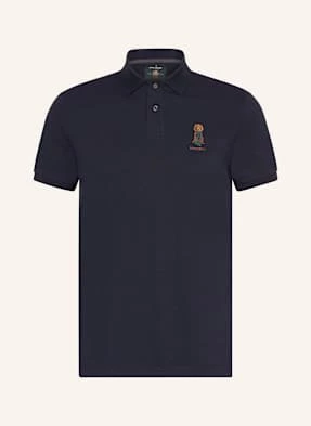 Hackett London Koszulka Polo Z Piki Classic Fit blau