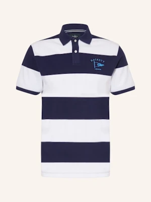 Hackett London Koszulka Polo Z Piki Classic Fit blau