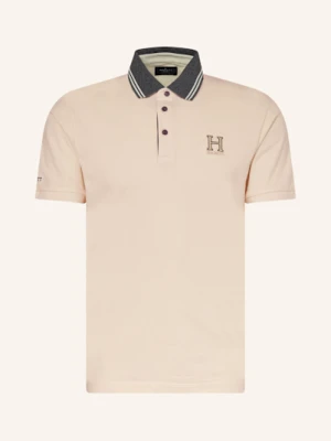 Hackett London Koszulka Polo Z Piki Heritage Classic Fit beige